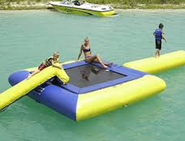 UNREAL ISLAND TRAMPOLINE